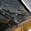 REAR TAIL PANEL BEHIND REAR BUMPER REAR CROSS RAIL