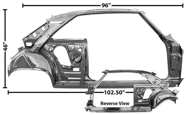 DOOR & QUARTER FRAME ASSEMBLY RH