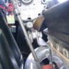 V8 ALTERNATOR HEADER ADAPTER BRACKET DRIVERS SIDE