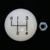 HURST CLASSIC WHITE KNOB 4 SPEED