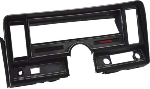 DASH BEZEL INSTRUMENT PANEL W/AC & SEAT BELT WARNING LIGHT