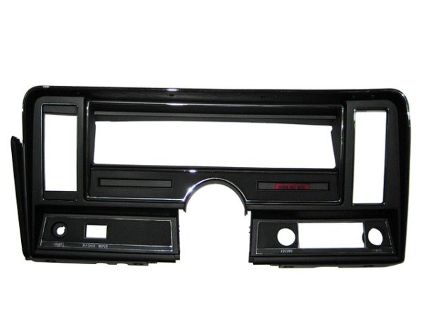 DASH BEZEL INSTRUMENT PANEL W/AC & SEAT BELT WARNING LIGHT