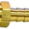 STRAIGHT FUEL/HOSE FITTING BRASS