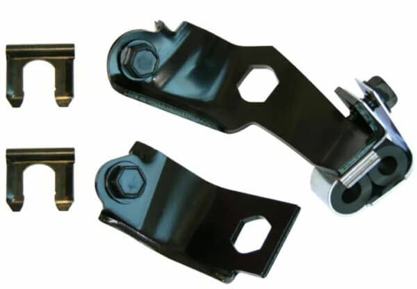 FRONT BRAKE FLEX HOSE BRACKETS