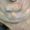 BRAKE STUD FLAT LOCK   (5 LUG