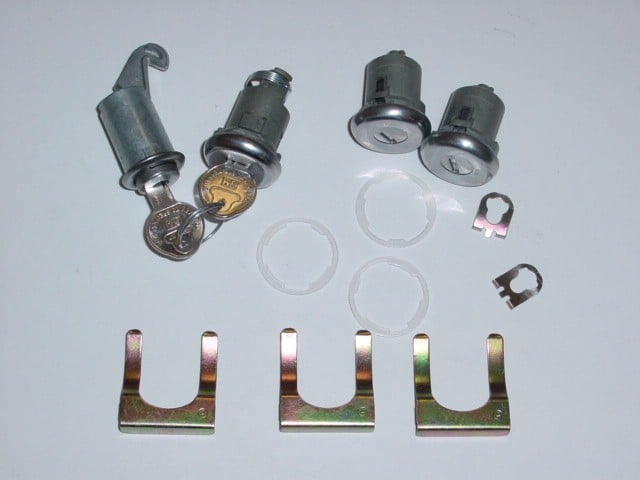 thumbnail image 2 of PY Autolock Door & Trunk Lock Set – For Chevy II Nova (62-66 & 69-79) And Corvair (66-69) 2 of 6