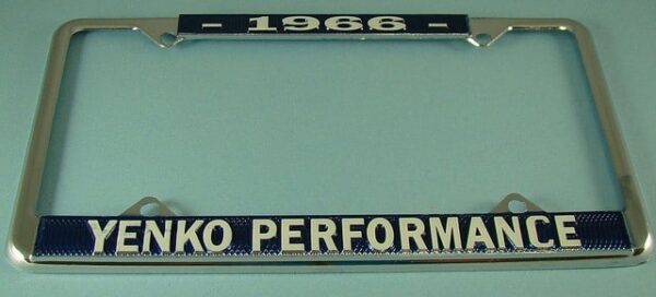 LICENSE PLATE FRAME