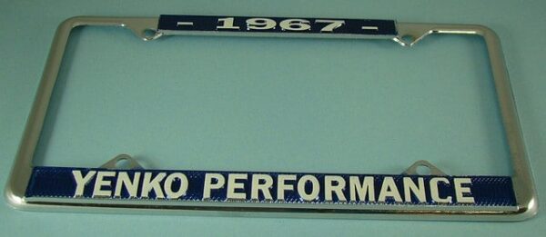 LICENSE PLATE FRAME