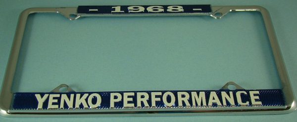 LICENSE PLATE FRAME