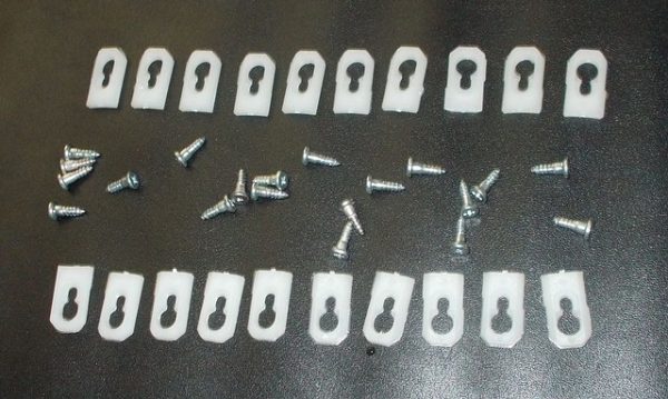 VINYL TOP TRIM CLIPS & SCREWS