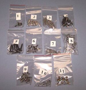 INTERIOR SCREW KIT 4 DOOR