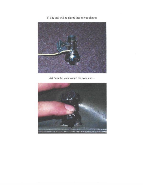 GLOVE BOX NUT TOOL