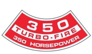 TURBO-JET 350 HP AIR CLEANER DECAL