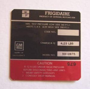 FRIGIDAIRE AIR CONDITION COMPRESSOR