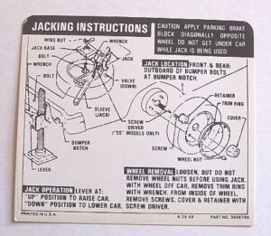 JACK INSTRUCTION SS DECAL