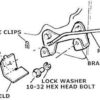 BACK UP LIGHT SWITCH ROD MUNCIE