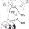 TURN SIGNAL MECHANISM BOLT