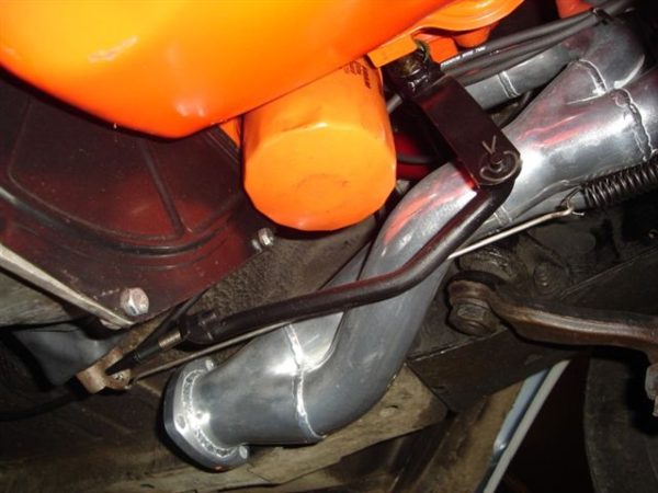 UNDER CHASSIS HEADERS BLACK