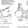 HURST BACK UP LIGHT SWITCH BRACKET