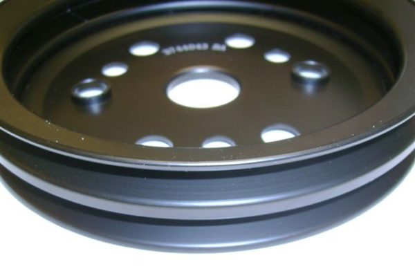 V8 CRANK PULLEY 2 GROOVE