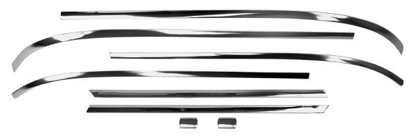 REAR WINDOW MOLDING TRIM STAINLESS HT EXTERIOR