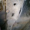 FIREWALL TO FLOOR BRACES SUB FRAME UNIBODY