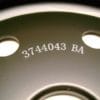 V8 CRANK PULLEY 2 GROOVE