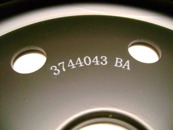 V8 CRANK PULLEY 2 GROOVE