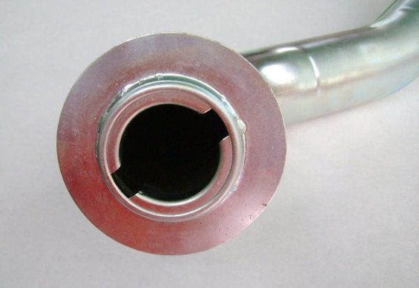 FILLER NECK FUEL GAS TANK
