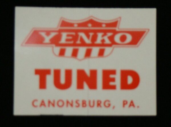 YENKO TUNED WINDOW DECAL
