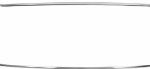 WINDSHIELD MOLDING STAINLESS HT CONV