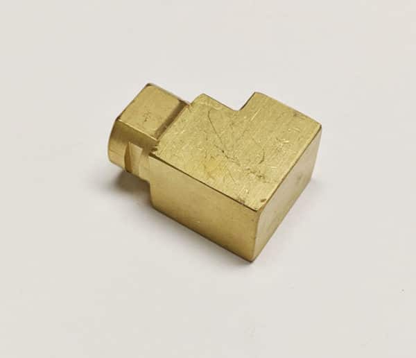 BRASS BRAKE BLOCK PASSENGER SIDE