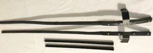 QUARTER WINDOW SEDAN WEATHERSTRIP GLASS RUN OEM STYLE