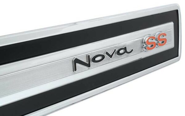 SS TRUNK DECK LID TRIM PANEL DIE CAST