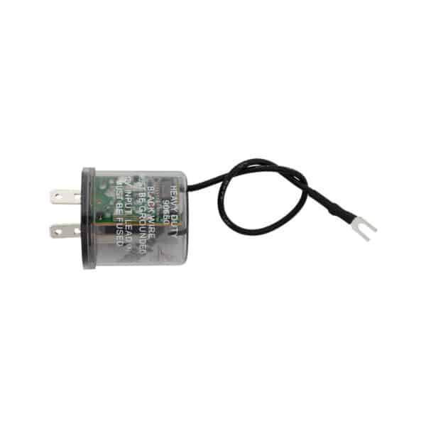 LED FLASHER WITH POLARITY REVERSING ADAPTER