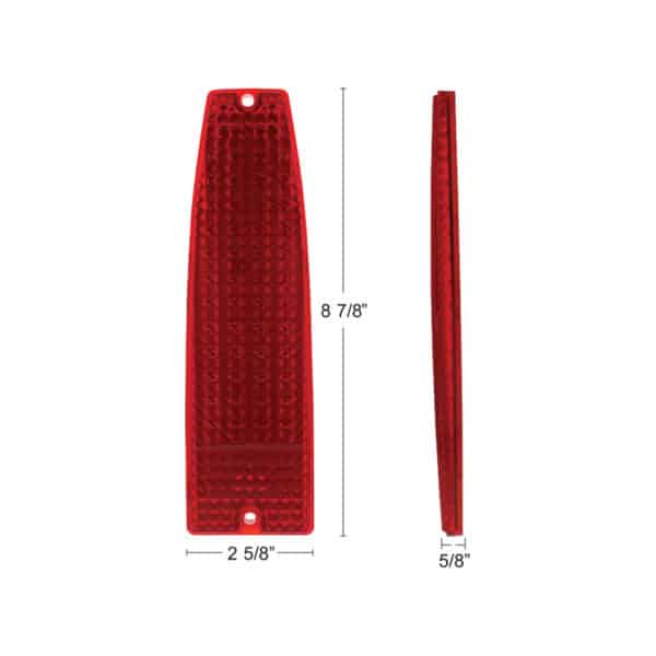 LED SEQUENTIAL TAIL LIGHT ONE PIECE STYLE